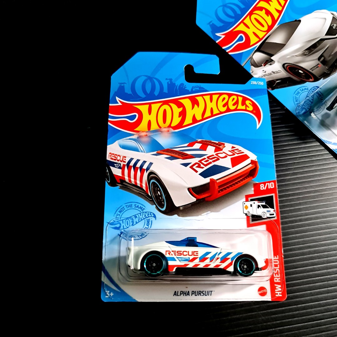 Hot Wheels Alpha Pursuit Hotwheels Rescue Hobbies Toys Toys Games On Carousell