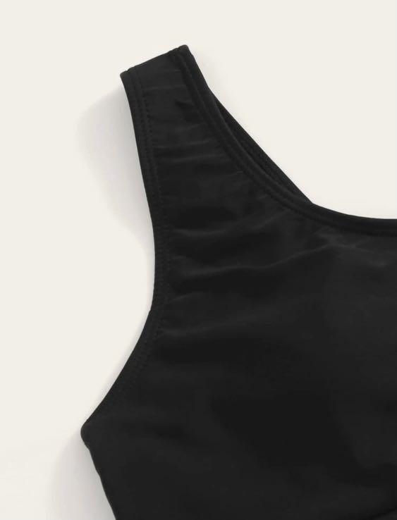 Mesh Toga High Waisted Bikini Set Women S Fashion Swimwear Bikinis Swimsuits On Carousell