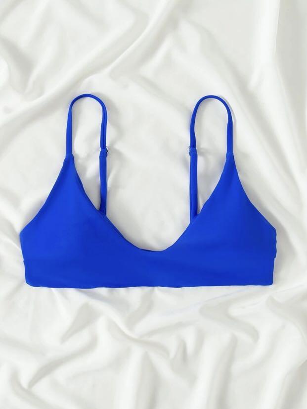 Shein Royal Blue Two Piece Bikini Women S Fashion Swimwear Bikinis
