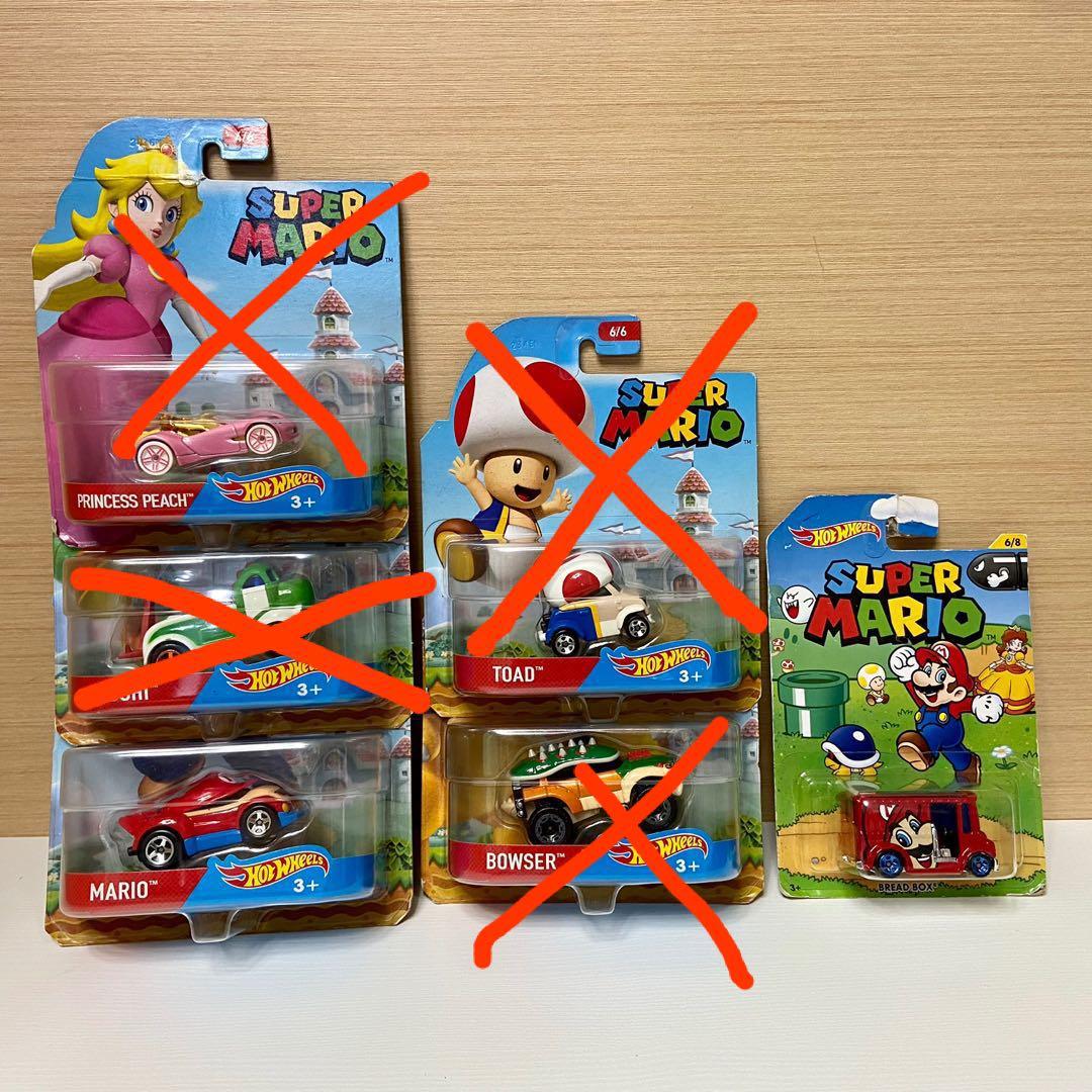 孖寶兄弟 Super Mario 車仔 Hot Wheels Total 4架 HK 40 架 興趣及遊戲 玩具 遊戲類 Carousell