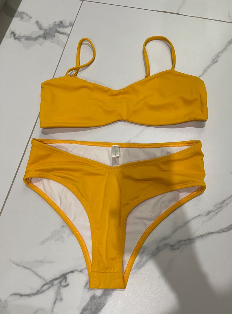 Eighth Mermaid Yellow Bikini Women S Fashion Swimwear Bikinis