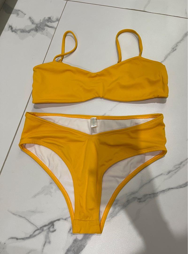 Eighth Mermaid Yellow Bikini Women S Fashion Swimwear Bikinis