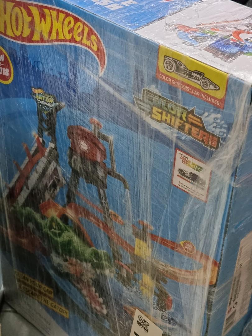 Mattel Hot Wheels Ultimate Gator Car Wash Playset Ftb Hobbies Toys Toys Games On Carousell