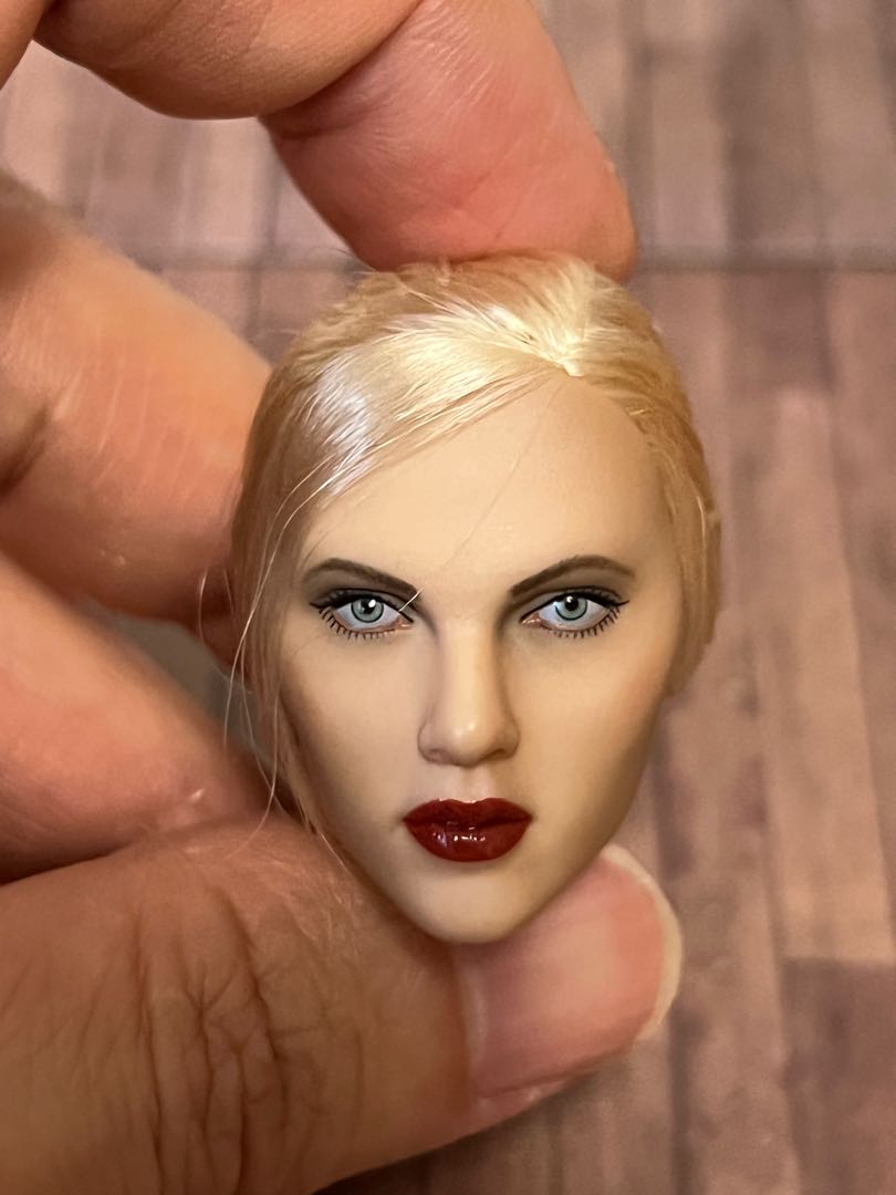 1 6 Scale Head Sculpt Scarlett Johansson Hot Toys Hobbies Toys Toys Games On Carousell