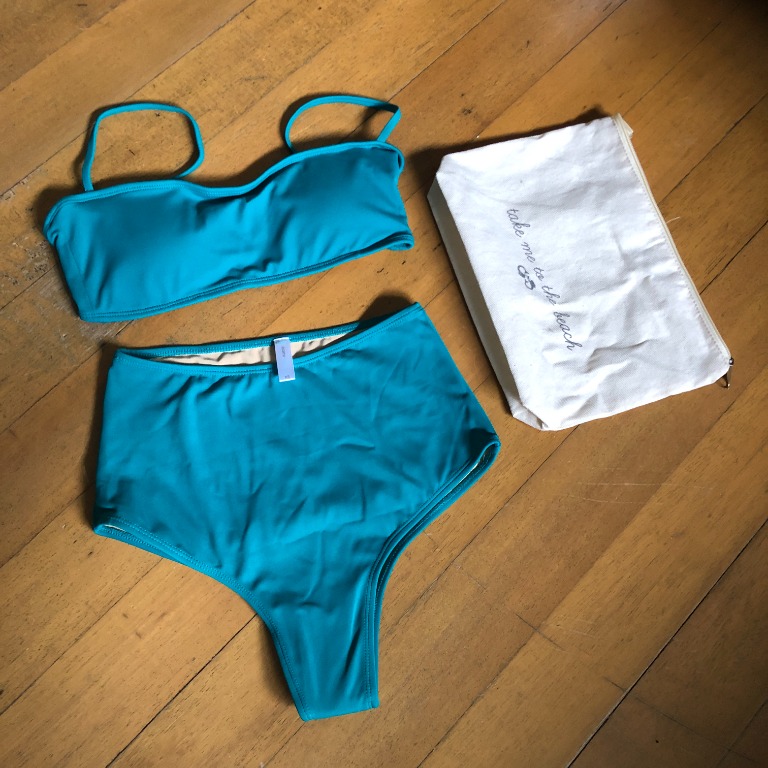 Eighth Mermaid Teal Bikini Women S Fashion Swimwear Bikinis Swimsuits On Carousell