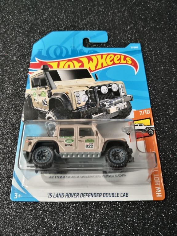 Hot Wheels Land Rover Defender Double Cab Hobbies Toys Toys Games On Carousell