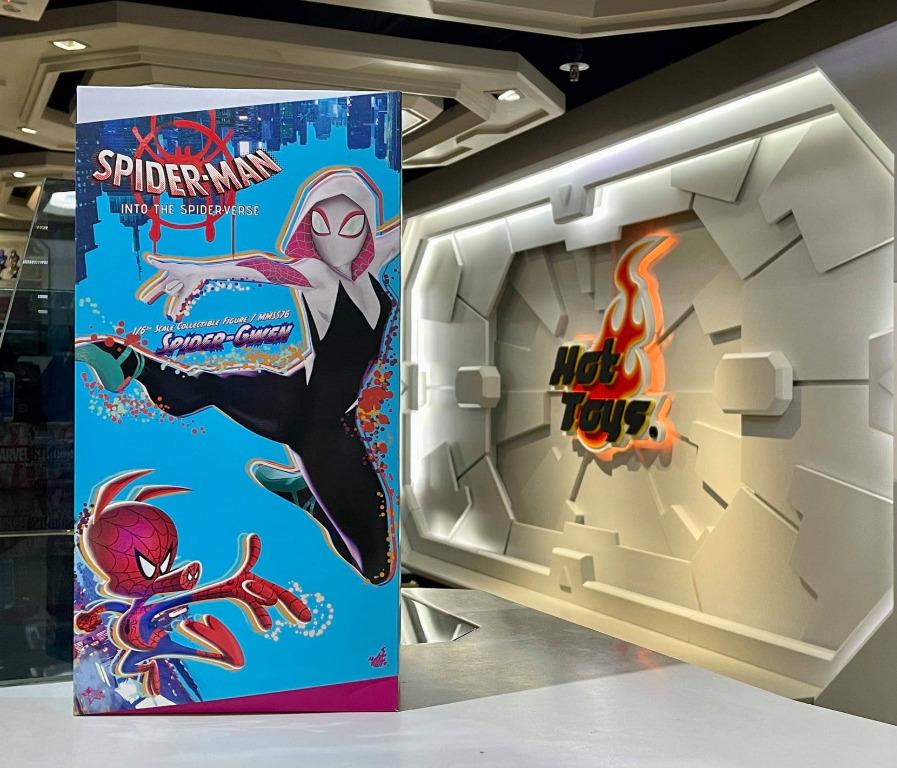 徵 Hot Toys MMS Spider Man Into the Spider Verse Spider Gwen 可取單 興趣及遊戲 玩具 遊戲類