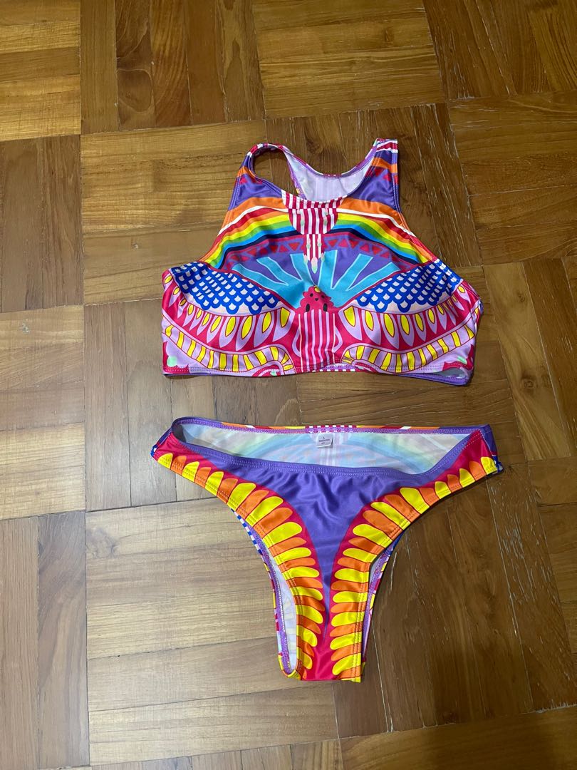 Colourful Tribal Bikini Set Women S Fashion Swimwear Bikinis