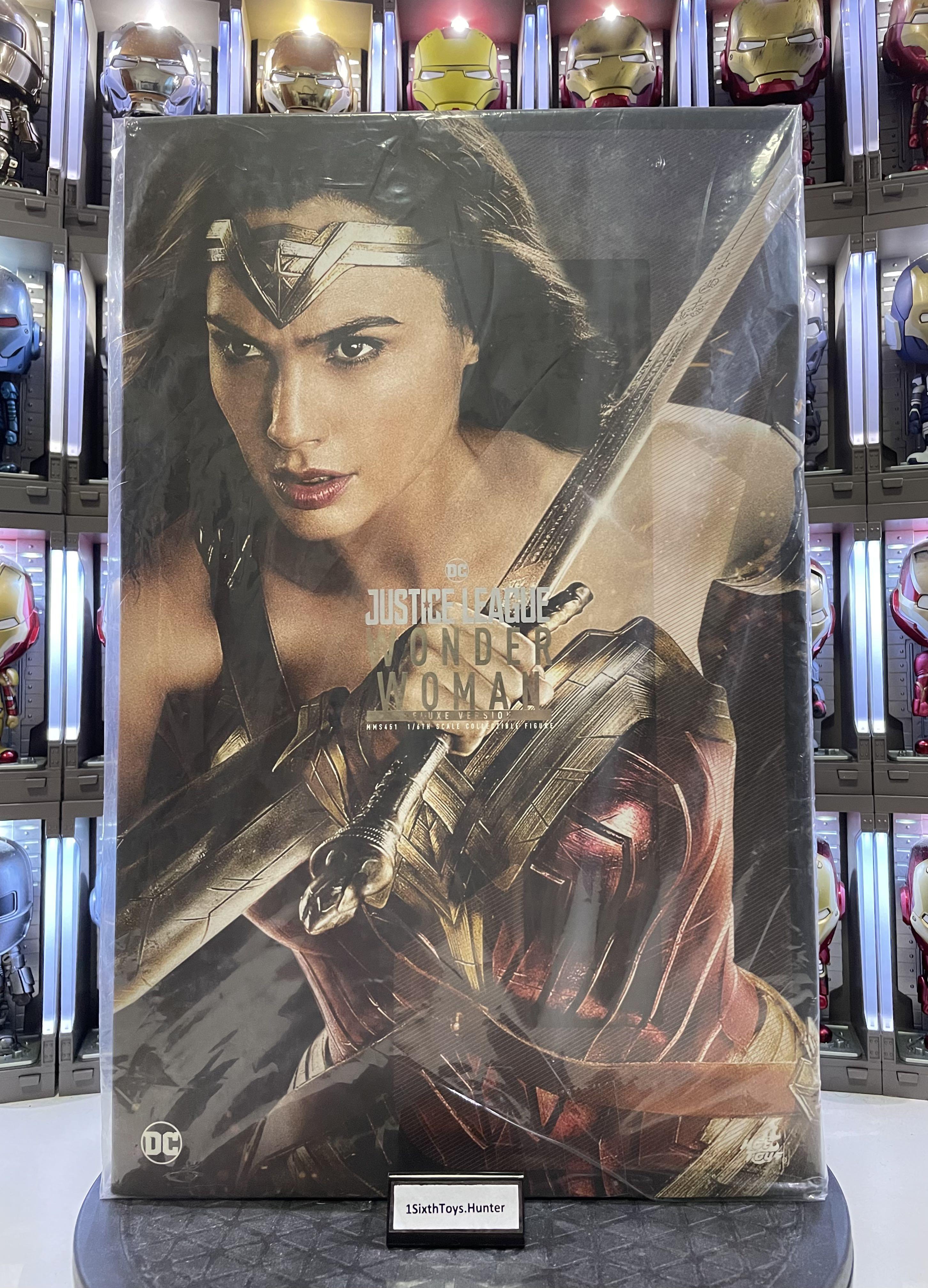 Dc Justice League Hot Toys Scale Mms Wonder Woman Deluxe Version Collectible Figure