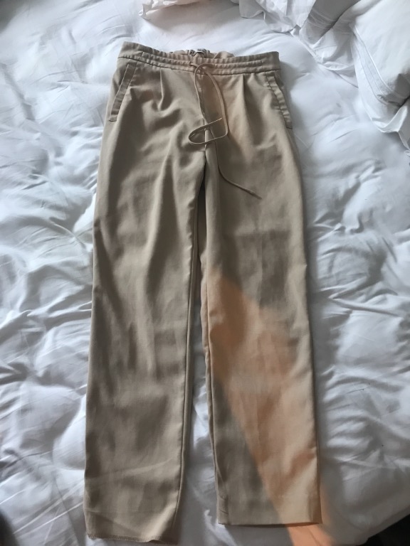 Mixxo Nude Pant Fesyen Wanita Pakaian Wanita Bawahan Di Carousell