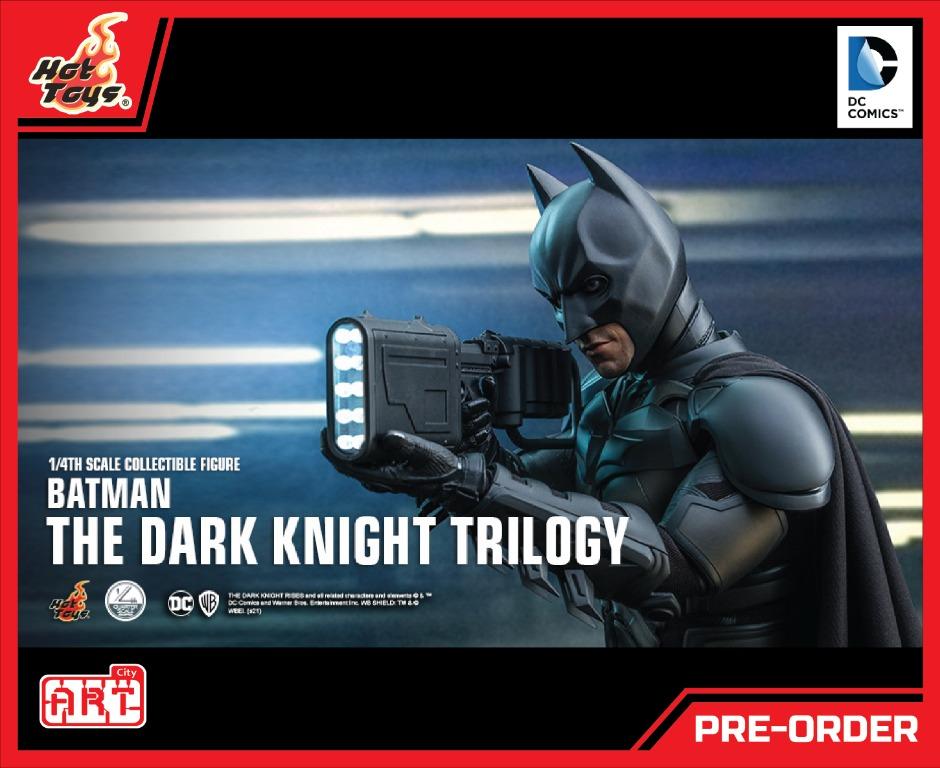Hot Toys The Dark Knight Trilogy Batman 1 4th Scale Collectible Figure QS019 Hobbies