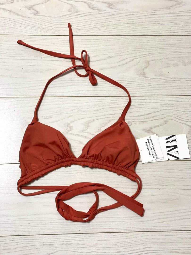 Zara Bikini Top Women S Fashion Swimwear Bikinis Swimsuits On