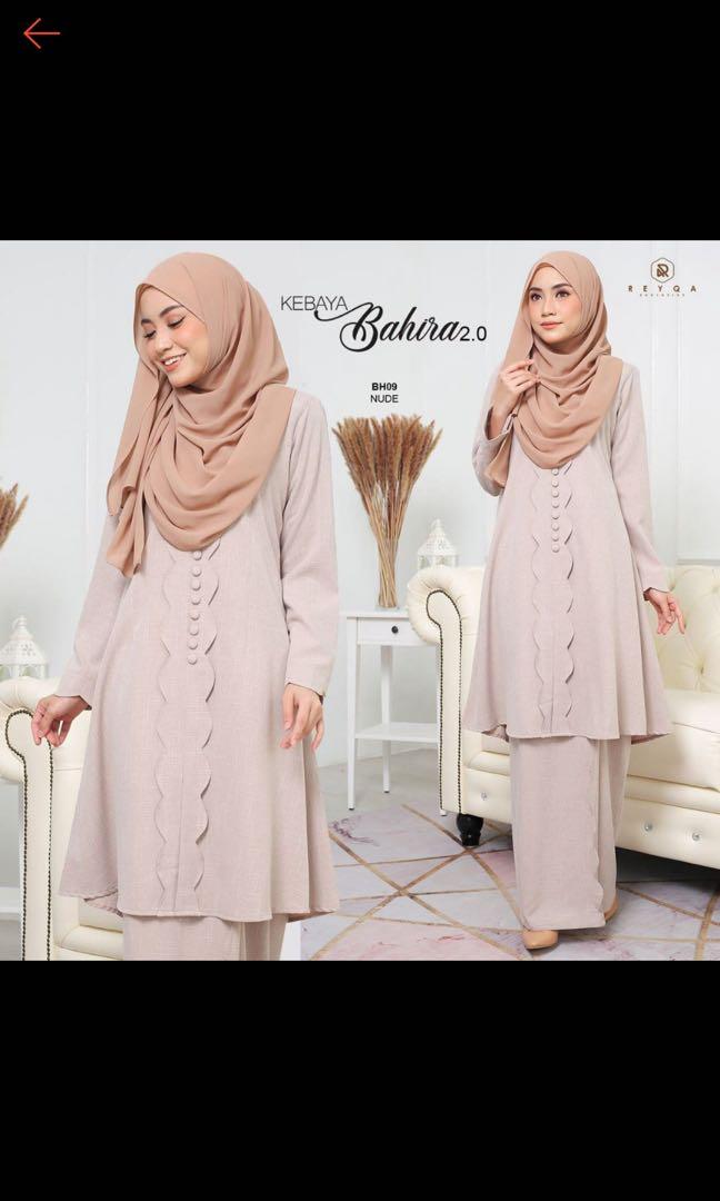 New Kebaya Kurung Kebarung Muslimah Bahira In Nude Women S Fashion