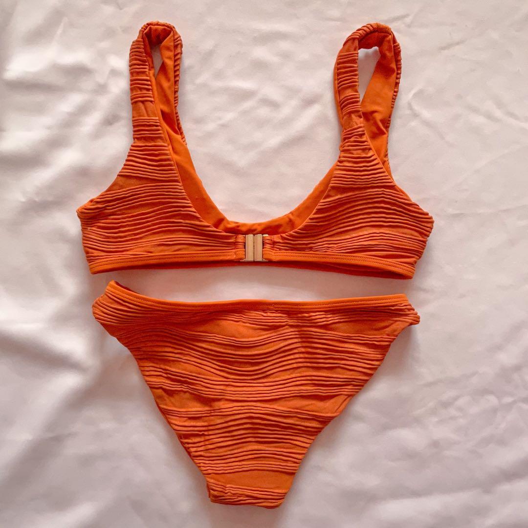 Eighth Mermaid Bree Set Bikini In Pumpkin Women S Fashion Swimwear