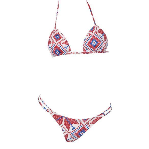 Lookseri Greek Cheeky Thong Bikini Set Women S Fashion Swimwear