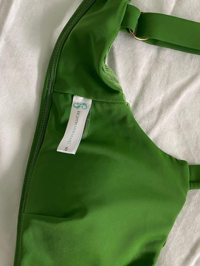 Eighth Mermaid Laura Bikini Set In Evergreen Highwaisted Bottom Top