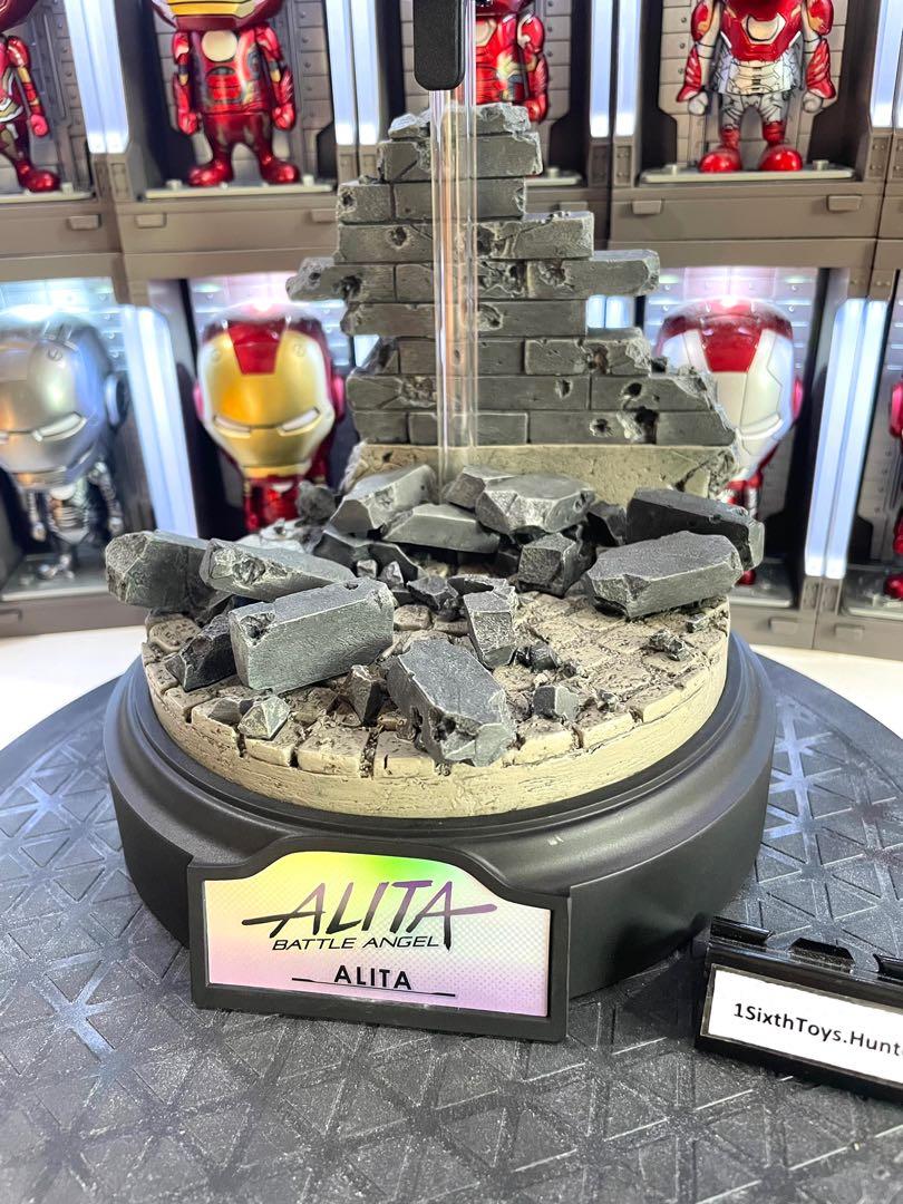 BATTLE ANGEL ALITA HOT TOYS SCALE MMS ALITA DIORAMA FIGURE STAND Hobbies Toys Toys