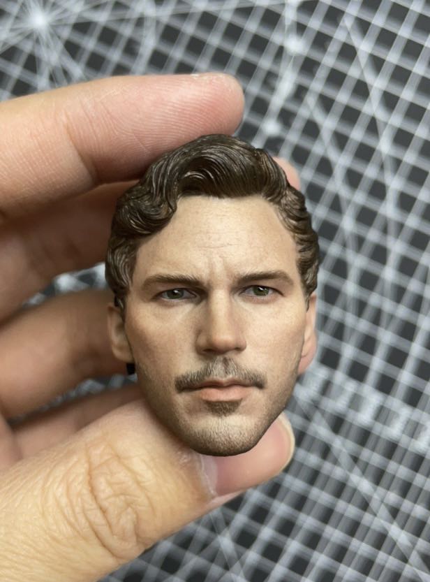 MARVEL AVENGERS INFINITY WAR HOT TOYS SCALE MMS STAR LORD HEAD SCULPT Hobbies Toys