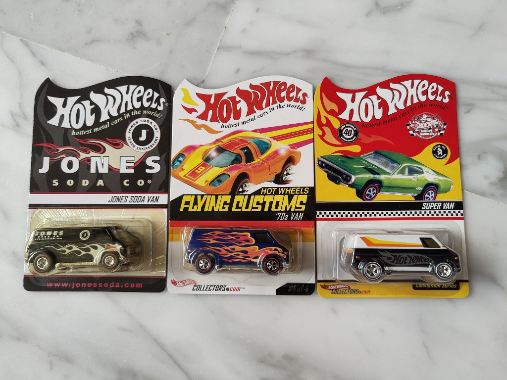 Hot Wheels Super Van From Various RLC And Convention Series For Sale Individually Hobbies