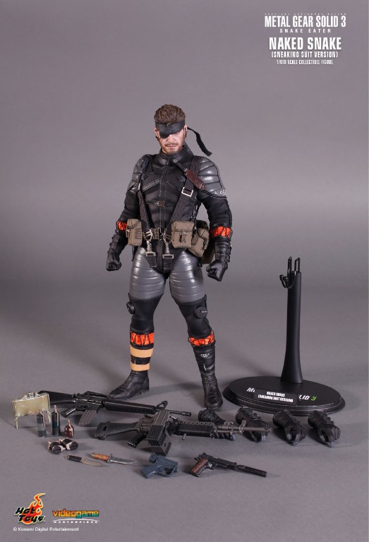 Hottoys Hot Toys Vgm Vgm Metal Gear Solid Snake Eater Naked Snake Sneaking Suit