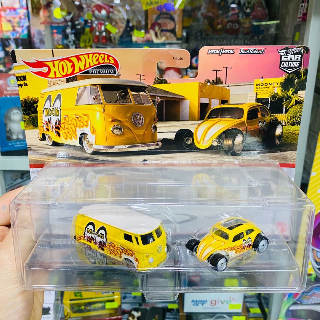 Sold Out Hot Wheels Premium Car Culture Mooneyes Volkswagen T Panel Bus Custom Volkswagen
