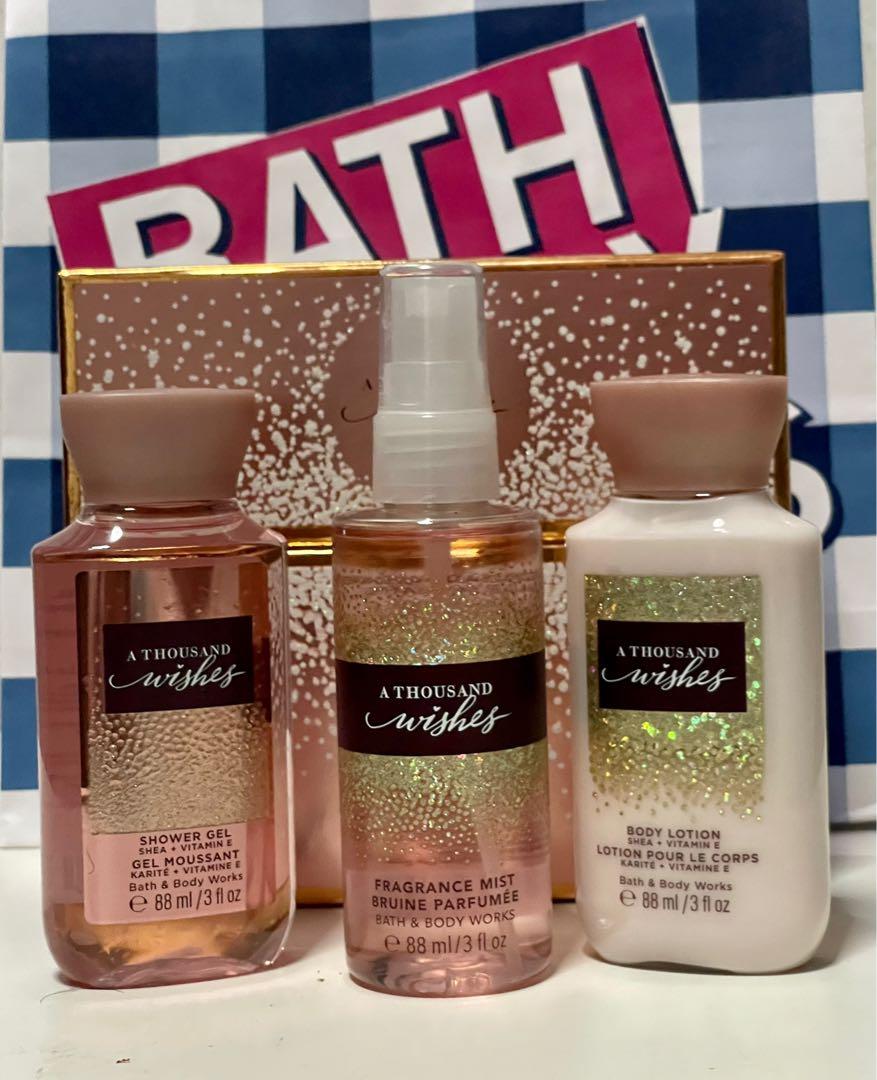BBW Mini Gift Set A Thousand Wishes Beauty Personal Care Bath