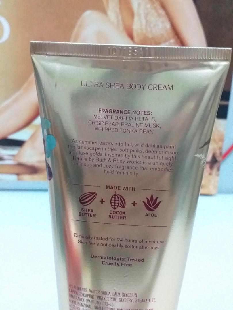 Auth Bbw Dahlia Body Cream Beauty Personal Care Bath Body Body