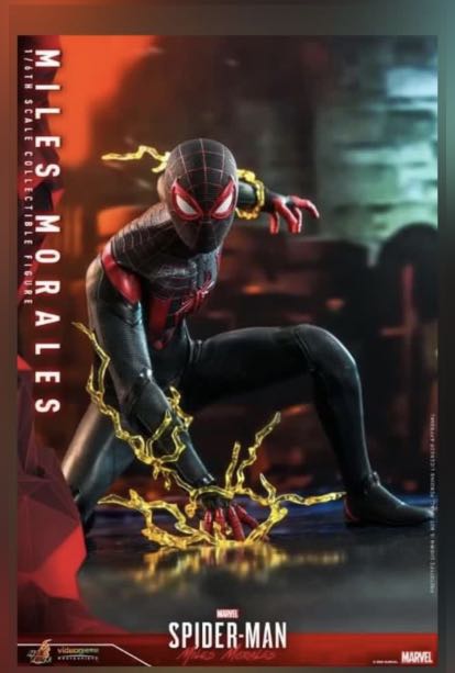 Hottoys Spiderman VGM46 Hot Toys Marvel Spider Man Miles Morales 興趣及遊戲 玩具 遊戲類 Carousell