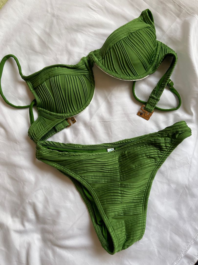 Eight Mermaid Evergreen Bikini Set Women S Fashion Swimwear Bikinis