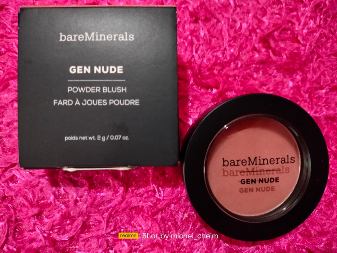 Bareminerals Gen Nude Powder Blush Call My Blush 2g Beauty Personal