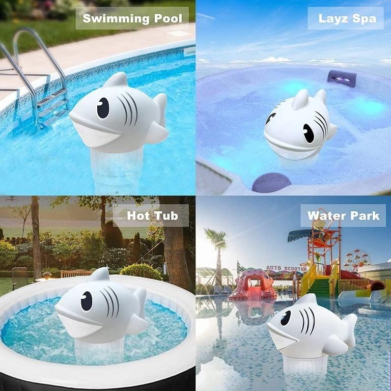 Floating Pool Dispenser Chlorine Floater For Hot Tub Pool Chemical Dispenser With Large Opening