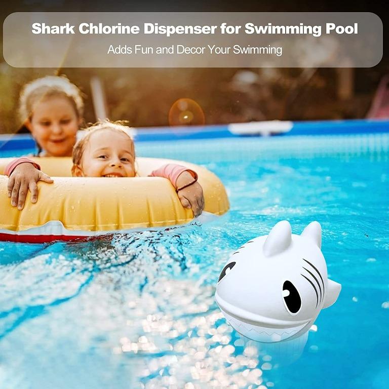 Floating Pool Dispenser Chlorine Floater For Hot Tub Pool Chemical Dispenser With Large Opening