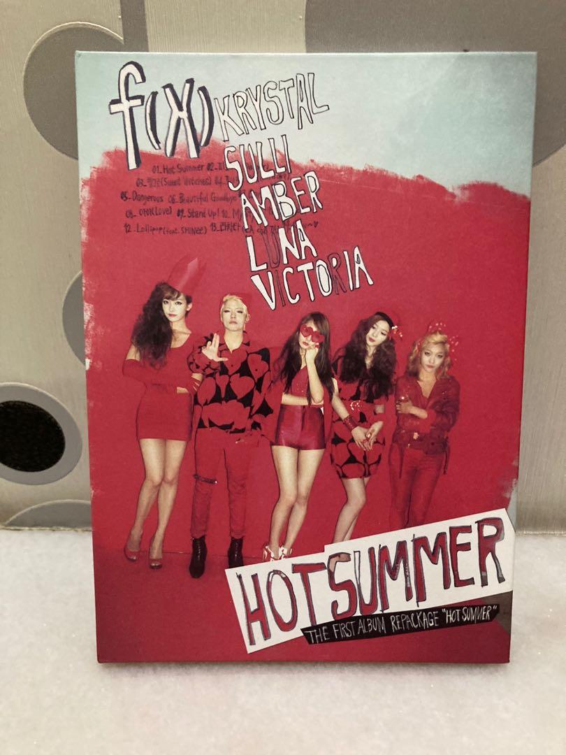 F X Hot Summer The First Album Repackage K Wave Di Carousell