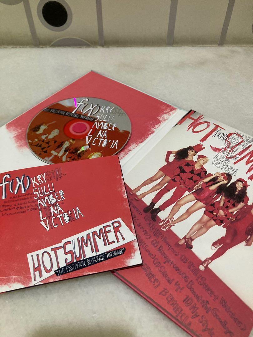 F X Hot Summer The First Album Repackage K Wave Di Carousell