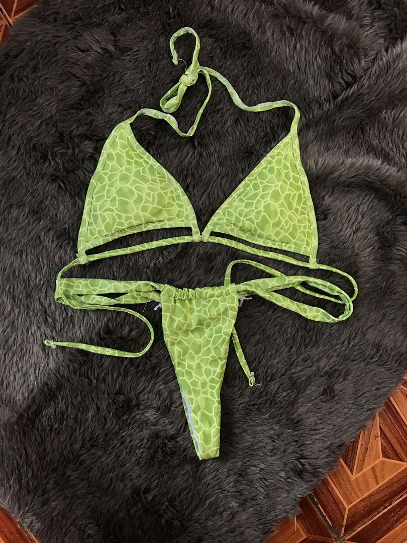 Snakeskin Bikini Women S Fashion Swimwear Bikinis Swimsuits On