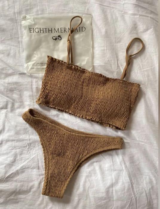 Eighth Mermaid Lexi Bikini In Sandstone Women S Fashion Swimwear