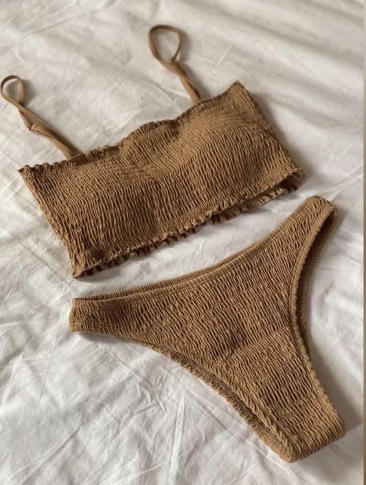 Eighth Mermaid Lexi Bikini In Sandstone Women S Fashion Swimwear