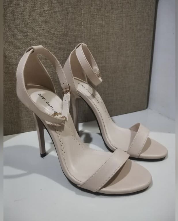 Gibi Nude Moira Heels Women S Fashion Footwear Heels On Carousell