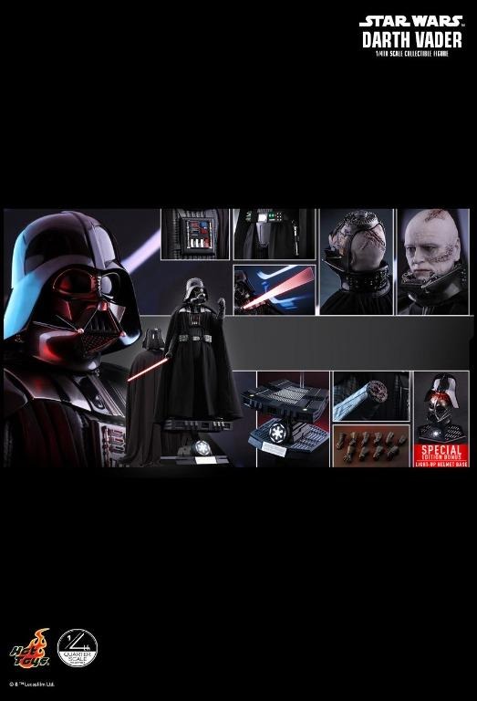 Hottoys Hot Toys QS QS B Darth Vader special edition STAR WARS 興趣及遊戲 玩具 遊戲類 Carousell