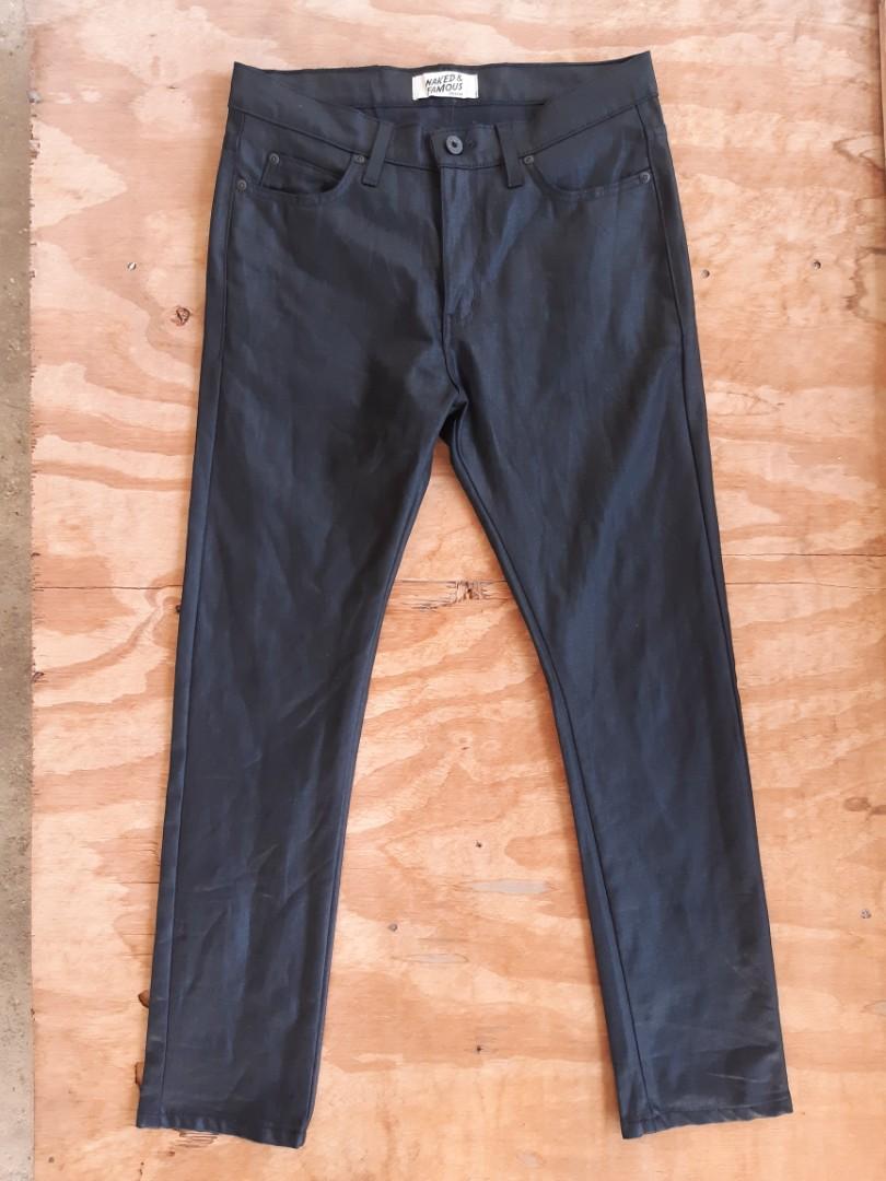Naked Famous Stack Guy Waxed Jeans Men S Fashion Bottoms Jeans On