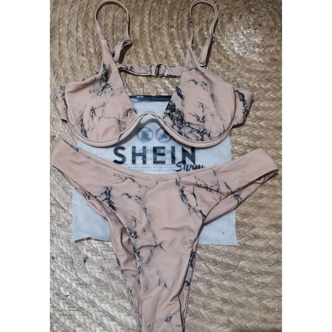 Shein Underwire Nude Bikini Women S Fashion Swimwear Bikinis