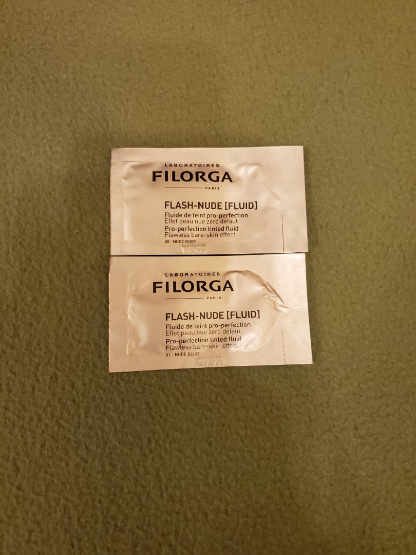 Filorga Nude Fluid Pro perfection tinted fluid 2包 美容化妝品 健康及美容 皮膚護理 面部 面部護理 Carousell
