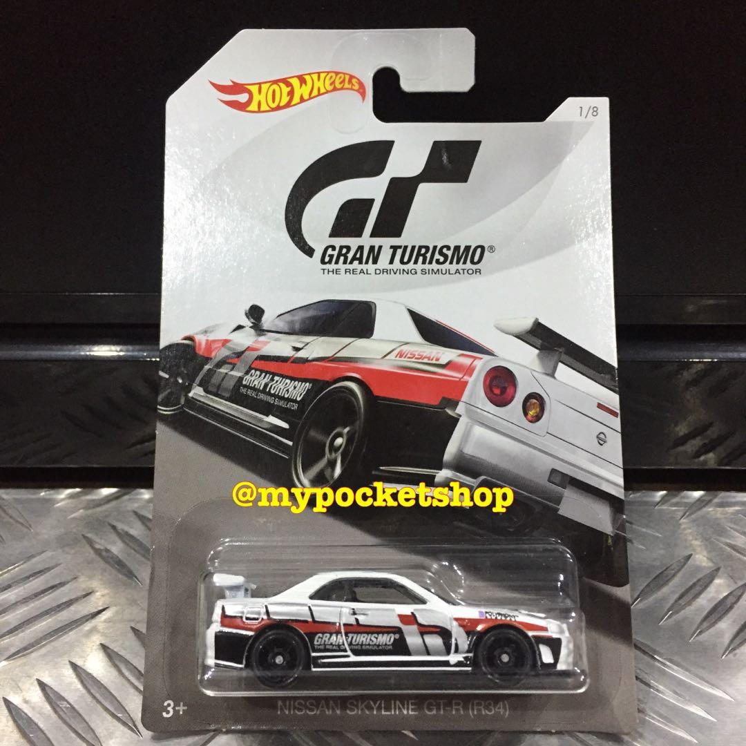 SOLD Hot Wheels NISSAN SKYLINE GT R R White Hotwheels Gran Turismo Hobbies Toys