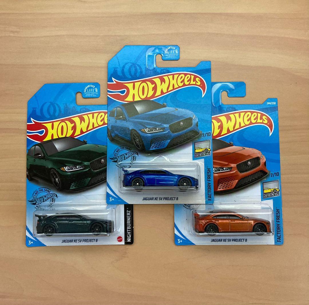 Hot Wheels Jaguar XE SV Project 8 Set Of 3 Gamestop Exclusive Hobbies Toys Toys Games On