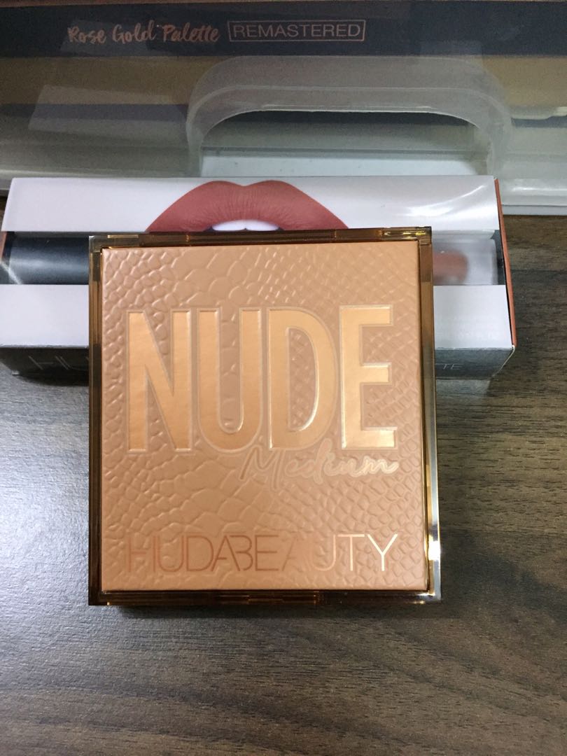 Huda Beauty Nude Obsession Medium Beauty Personal Care Face Makeup
