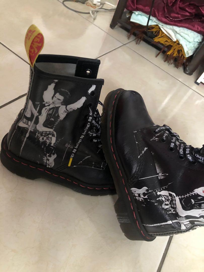 Dr Martens Sex Pistol Fesyen Wanita Sepatu Di Carousell