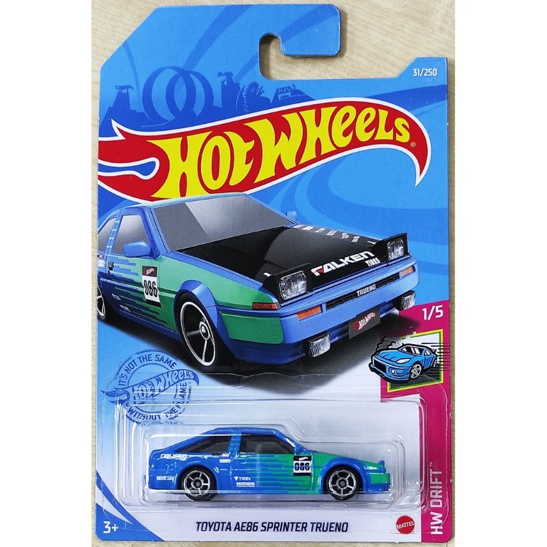 Hotwheels HW Drift Toyota AE Sprinter Trueno Rare Hot Wheels Hobbies Toys Toys