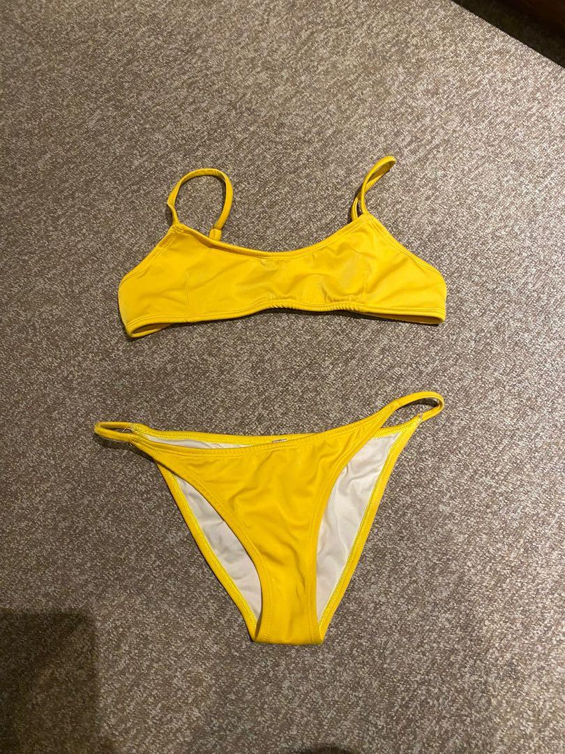 Eighth Mermaid Yellow Bikini Women S Fashion Swimwear Bikinis