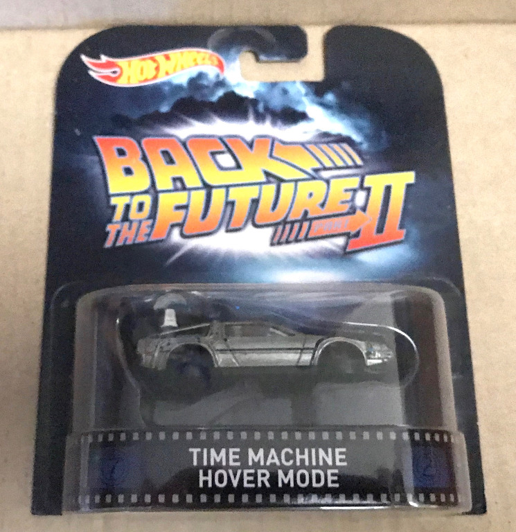 Hot Wheels BTTF Time Machine Hoover Mode Toys Games Bricks Figurines On Carousell