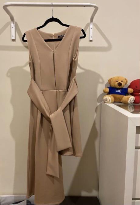 Utopia Nude Jumpsuit Fesyen Wanita Pakaian Wanita Jumpsuits Di Carousell